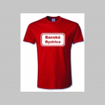 Banská Bystrica  "mestská tabuľa" pánske tričko 100 %bavlna Fruit of The Loom